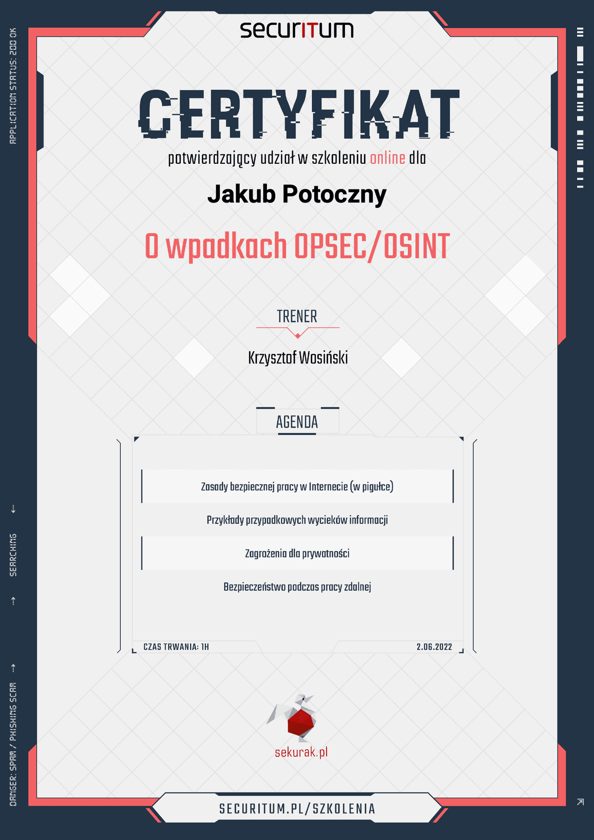 O wpadkach OPSEC/OSINT