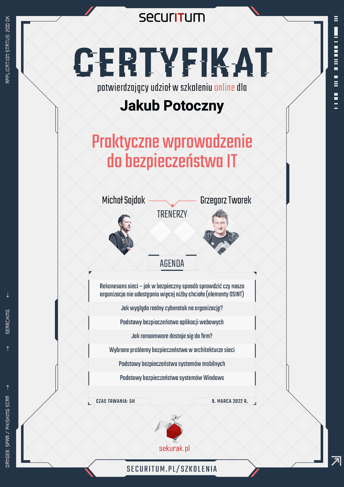 Praktyczne wprowadzenie do bezpieczeństwa IT